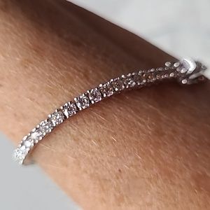Moissanite Stunning 6 Carat Tennis Bracelet